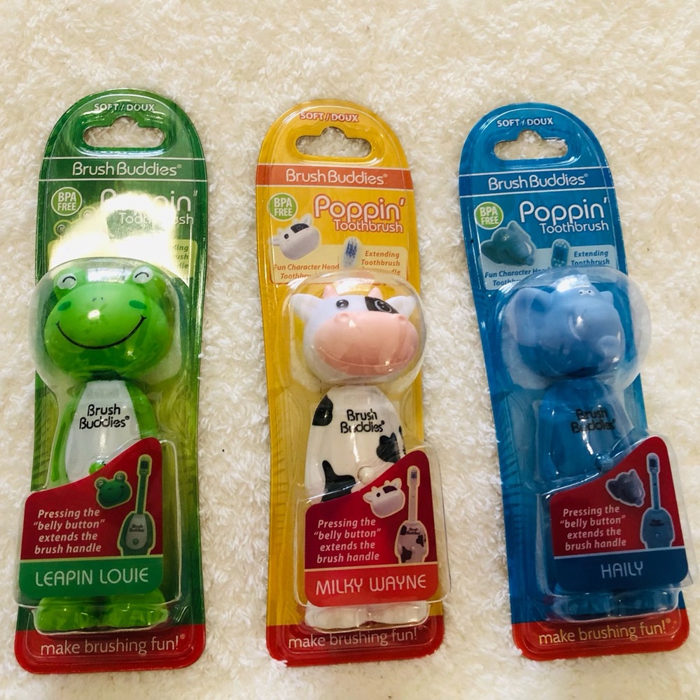 🆕Brush Buddies Toothbrushes
